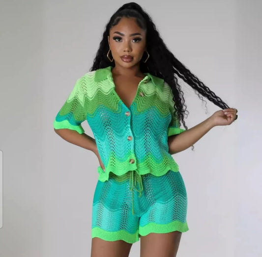 On a Wave 2 Piece Set