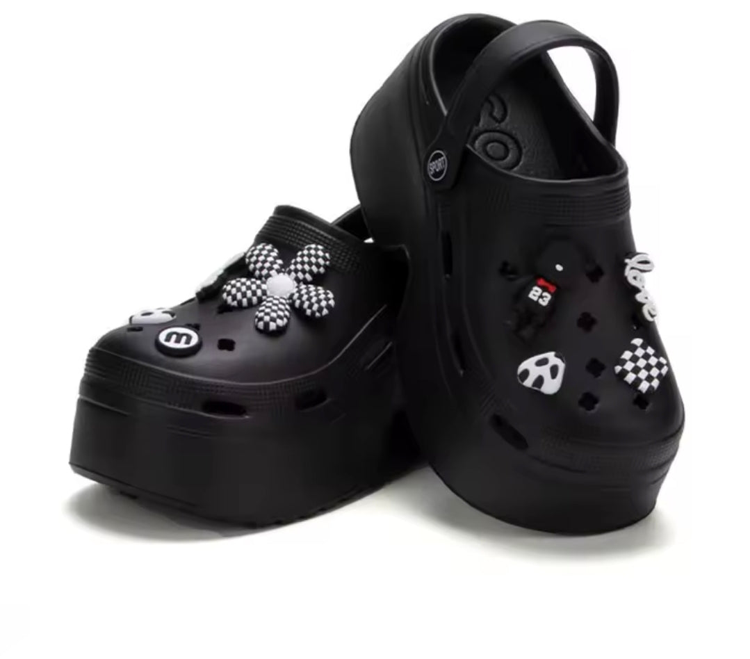 Cant Stop Wont Stop High Top Clogs