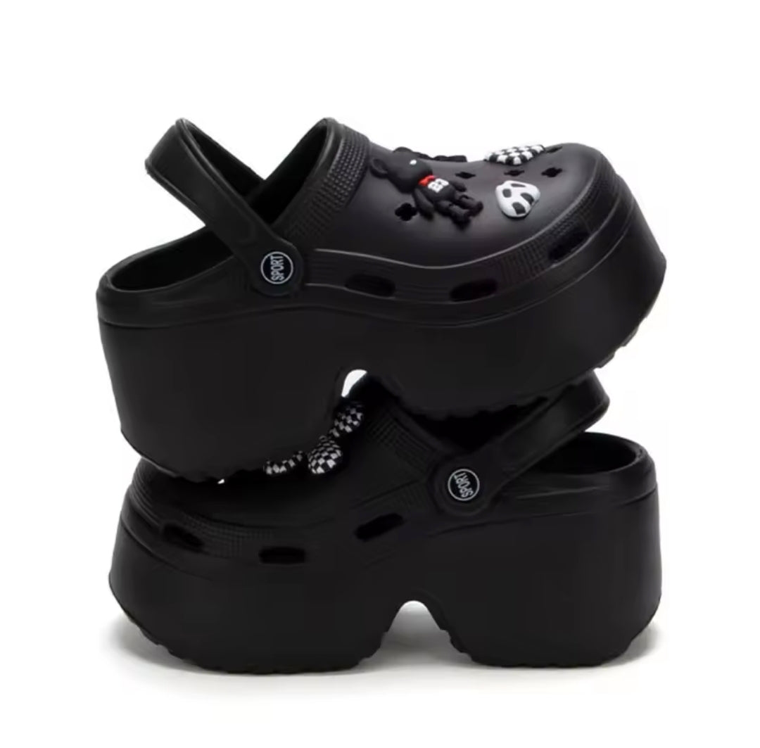 Cant Stop Wont Stop High Top Clogs